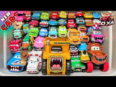 Disney Pixar Cars Unboxing Review | Lightning McQueen, Tow Mater, Chick Hicks, Sally Carrera, Cruz