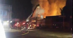 Fire destroys Ponderosa building in Glendive