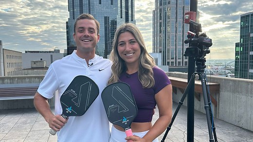 FOX 17 News Reporter Kaitlin Miller heads to Arizona to compete on pickleball's first TV s