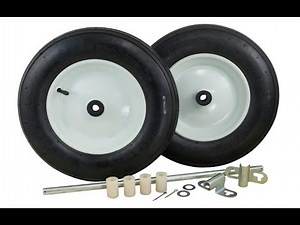 Marathon Two Tire Wheelbarrow Conversion Kit - Overview