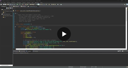 #java #internpe #internship #javaproject #learningbydoing | Arya Wankhede