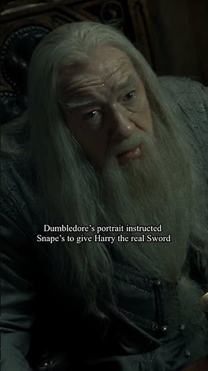How did the Sword of Gryffindor end up in the lake in Harry Potter?