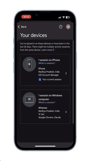 Google Account Unusual Login Device Check 📌 Gmail Account Login Devices Check #shorts