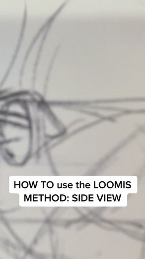 How to actually use the loomis methkd for SIDE VIEW portraits. #howtodrawheads #learntodraw #drawingtips #drawinghacks #arttutorial #art #arttok #artteacher #loomismethodtutorial #tutorialsforbeginners #arttutorial #fyp #fypシ #drawingheads #sketching #drawover #arthacks #arttipsandtricks #portraitdrawingtutorial #drawingtutorial