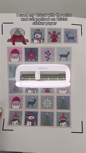 Day 3 of 25 Days of Kraftmas. we wrote letters to Santa and used custom postal stamps on my Cricut.