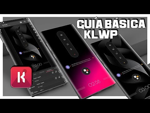 TUTORIAL de la App KLWP: CREADOR de HOME SCREEN ANIMADAS/ THEMES para PERSONALZAR tu CELULAR ANDROID