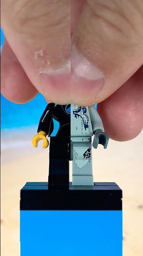 Surfer vs. Atlantis Shark Warrior LEGO Showdown #lego