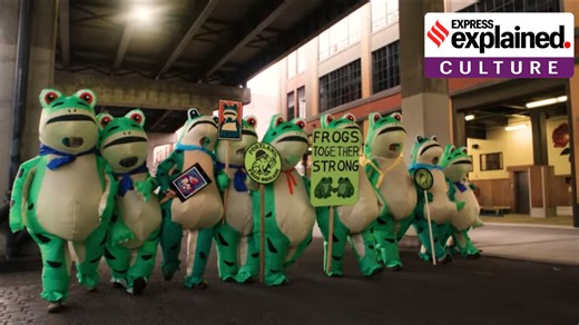 Portland Frog: The cultural reinvention of the amphibian, now as a symbol of resistance