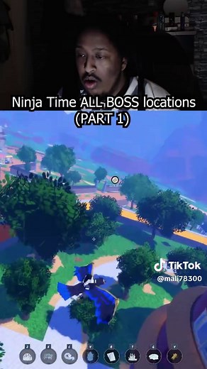 Ninja Time ALL BOSS locations (PART 1) #ninjatime #nartuto #roblox | playing ninja