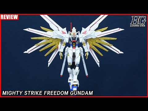 HGCE 1/144 ZGMF/A-262PD-P MIGHTY STRIKE FREEDOM GUNDAM [REVIEW]