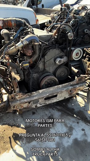 Exploring Disassembled Vehicle Engine Components