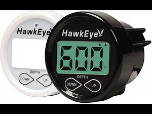 2009 Bayliner 175 Depth Finder Gauge Install instructions HawkEye DT2B-B DepthTrax 2B