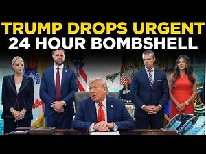 Trump Speech LIVE | Trump Stuns Everyone With Urgent 24 Hour Announcement In Powerful Speech