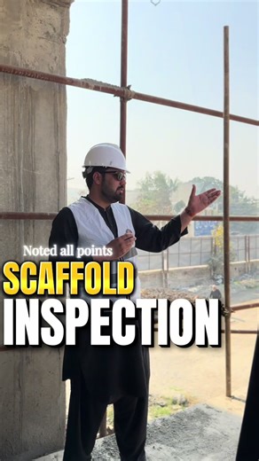 Scaffold inspection 🧐 #foryou #viral #safetytraining #safety #scafoldinspection