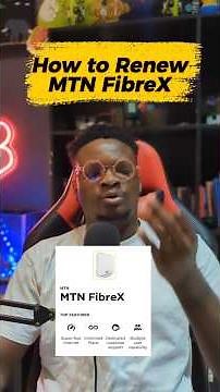 How to Renew MTN FibreX | MTN Fibre Unlimited Internet Renewal #MTN