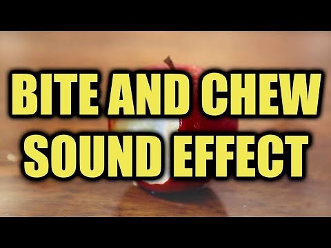 Bite Sound Effect | Chew Sound Effect | Human Bite Food