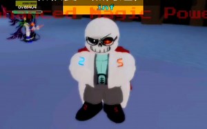 [全站第一?] UJD(审判日) 超级科学家Sans 展示! (愚人节活动角色)