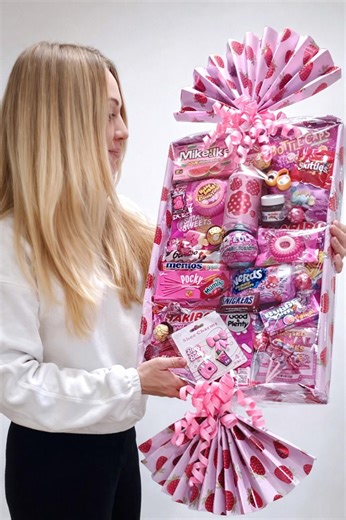 American Candy Gift Box, Handmade Snack Bouquet - Etsy