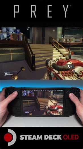 Prey on Steam Deck is a Absolute Masterpiece 🤯 #prey #steamdeckoled #games #gameplay
