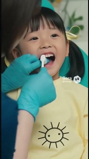 子どもと一緒に歯磨きの練習 #みとち #歯科衛生士 #歯科医院