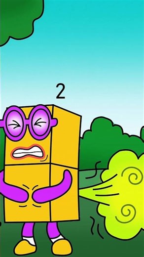 NB 4 And NB 3 Are Upset With NB 2 Messy Behavior #numberblocks #drawing