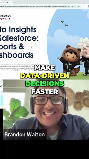 Salesforce Dashboards: See Reports Come Alive & Make Data-Driven Decisions! #shorts