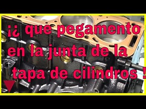 sellador copper en junta de culata ajusa )( tornillos nuevos