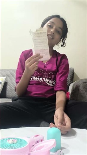 mini fan unboxing #minivlog 😍❤️