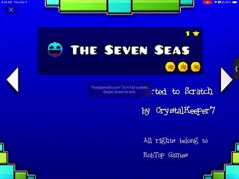 The Seven Seas Geometry Dash Meltdown (Hooda Math Version).