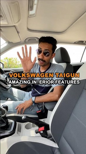 5 Interior Features We Love in the Volkswagen Taigun! | Special Feature | autoX #Shorts