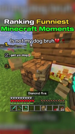 Funniest Minecraft Moments 😭🙏 #shorts