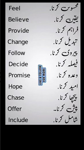 Urdu to English اردو سے انگریزی