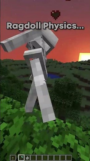 MINECRAFT Ragdoll Physics..(mod)