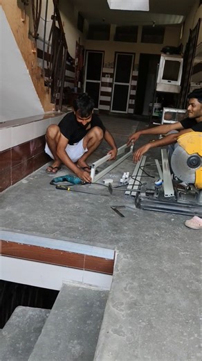 Modular kitchen furniture#aluminium #furniture #shorts