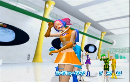 世嘉 SEGA DC《太空频道5》完整游戏流程演示_720P