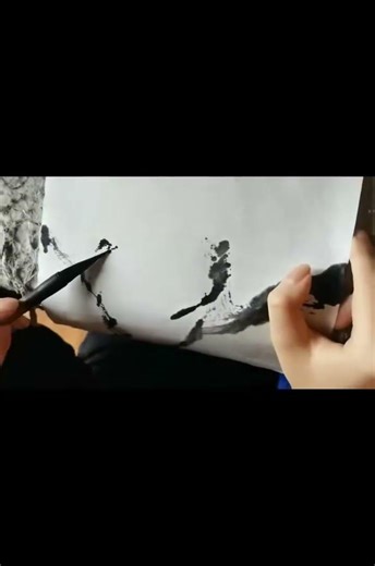 Taste of Love | Chinese Ink wash painting