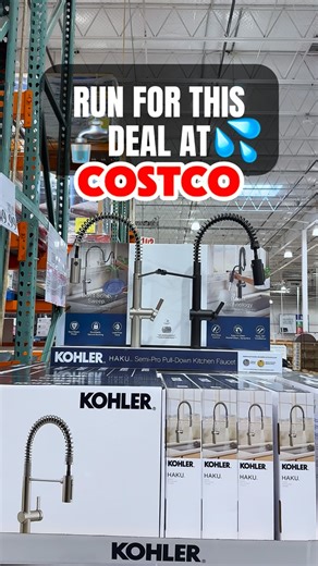 Costco just stocked the Kohler Haku kitchen faucet and this is an easy way to elevate your sink setup. Sleek lines, smooth operation, and quality performance make it ideal for busy kitchens and everyday use. Share this with someone updating their kitchen. #costcofinds #costcowonders #costcoinfluencer #kohler #kitchenupgrade | Costco Wonders