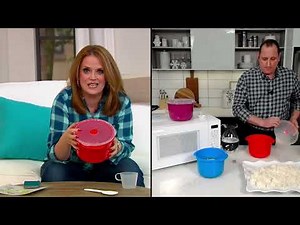 Decor 4-Piece Microwave Rice Cooker with Tools on QVC
