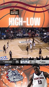 41K views · 183 reactions |  Gonzaga goes into a smooth High-Low...