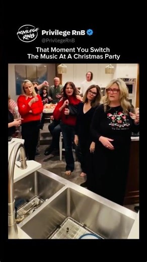 That Moment You Switch The Music At A Christmas Party