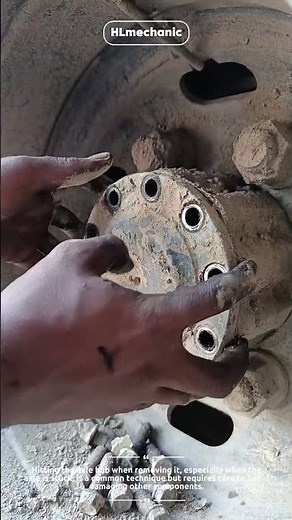 how to remove the axle #mechanic #remove #axle #tipsandtricks