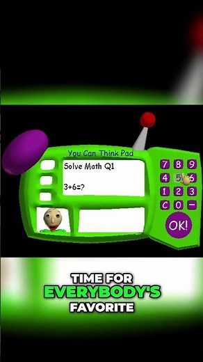 Baldi's Basics: Can YOU Solve These Math Problems?! #shorts