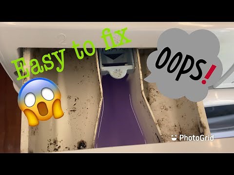 How to fix your Washing Machine fabric softener dispenser when doesn’t release HOOVER BOSCH HOTPOINT