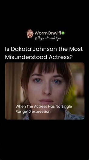 When the Actress has no expression and deadpan aesthetic