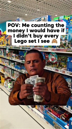 POV: Counting the money I could have 😭 #funny #lego #viral