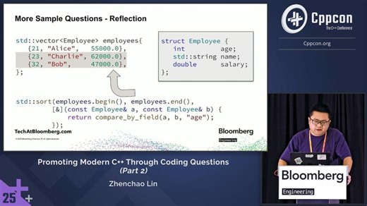 Promote Modern C++ with Coding Questions - Zhenchao Lin | CppCon, The C++ Conference posted on the topic | LinkedIn