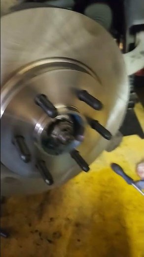 2007 ford f150 front rotor with bearing#brakeservices #automobile