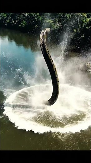 Anaconda Attack Caught in Slow Motion – Skyview Amazon River