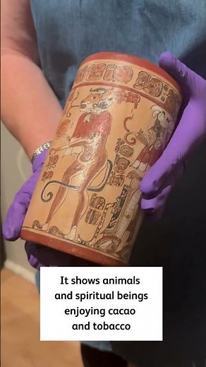 Recreating the ancient Mayan Smoking Monkey vase