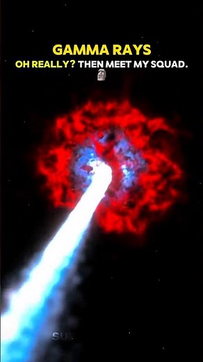 Earth vs Gamma Ray Burst vs cosmic killers #cosmic #science